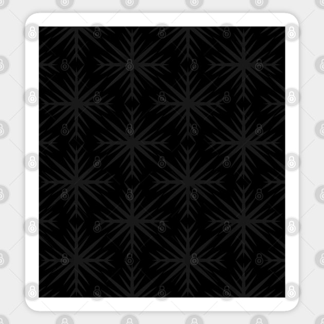 black spikes pattern design Sticker by Spinkly